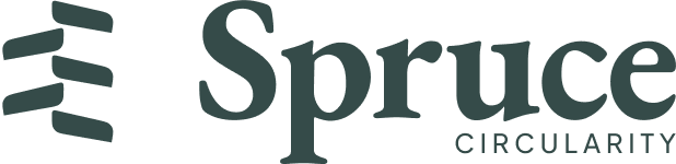 Spruce Circularity logo and wordmark